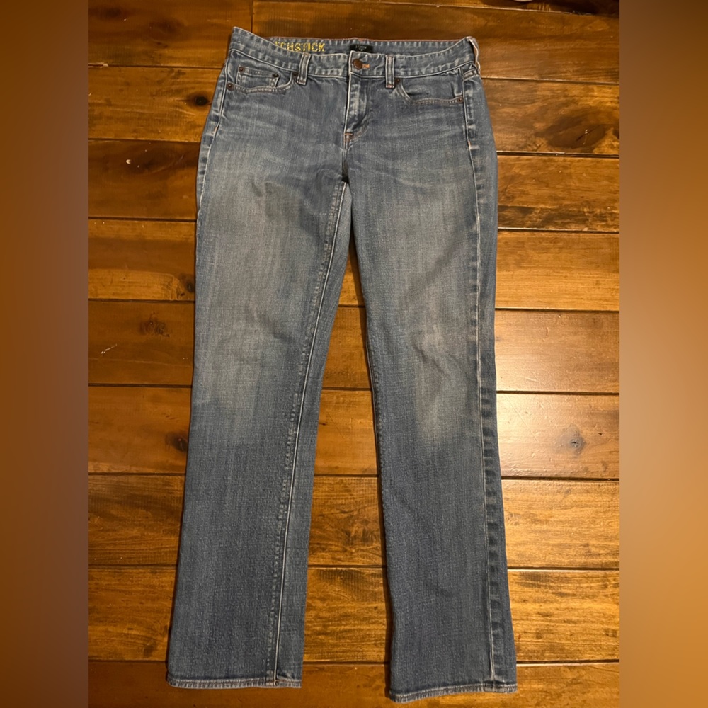 J Crew matchstick straight leg jeans